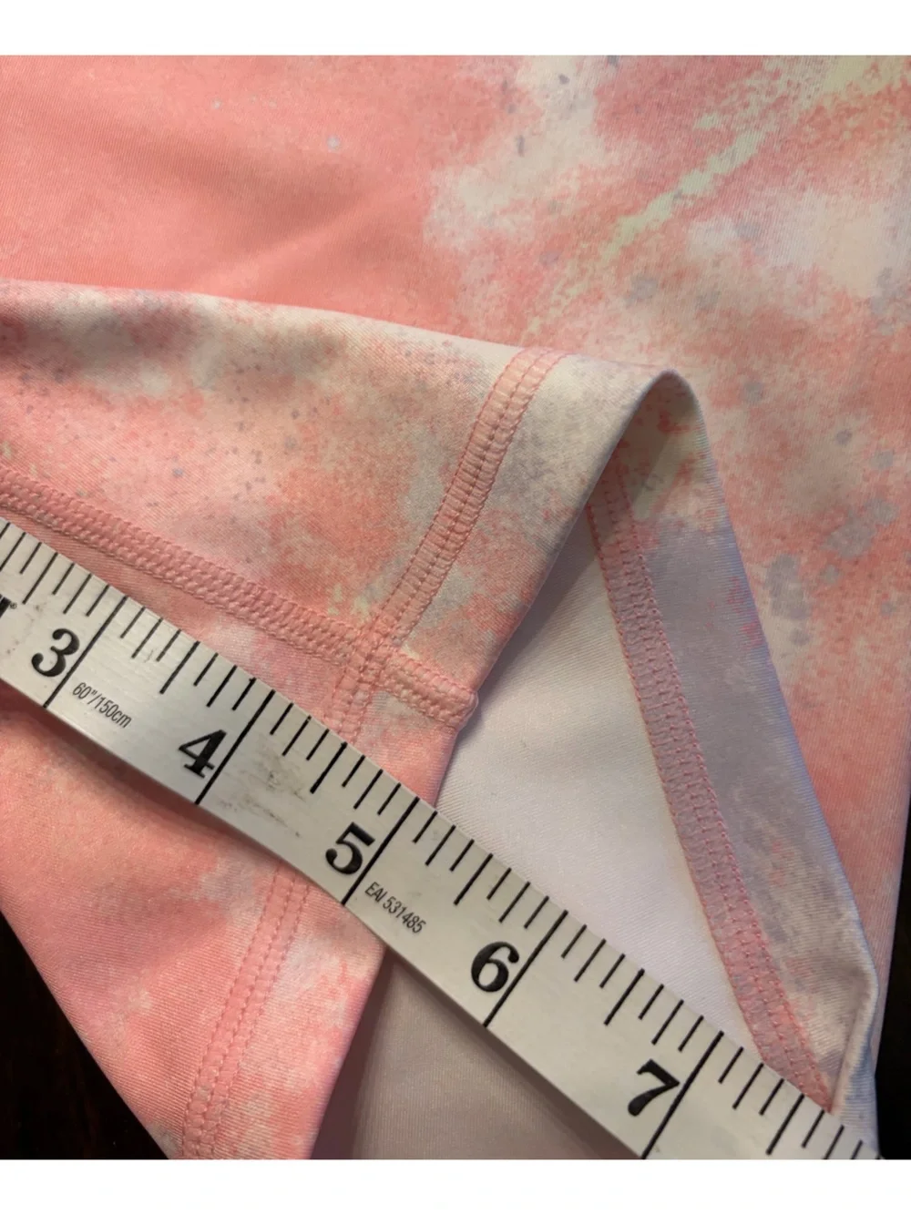 Nike pro Pink Tie-Dye Performance Bike Shorts size xl